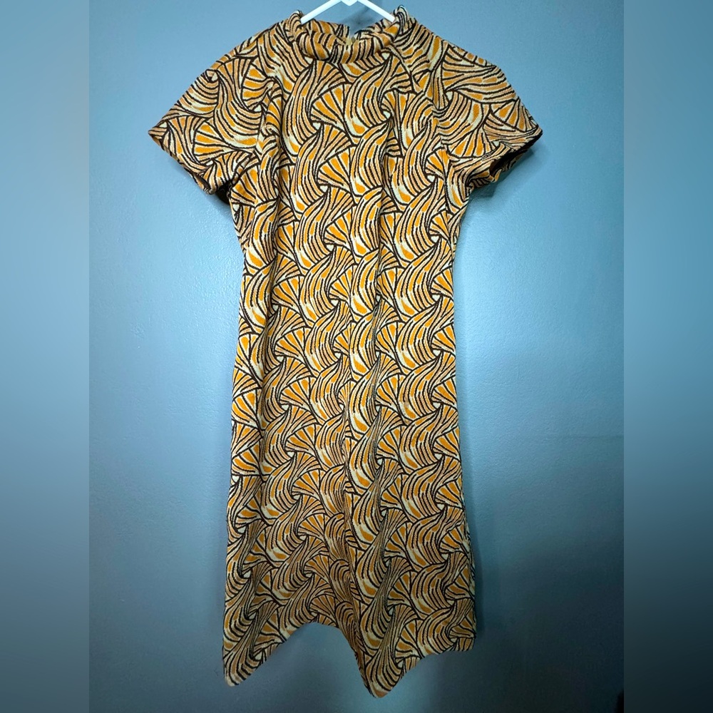 Vintage Yellow/orange 70’s Dress